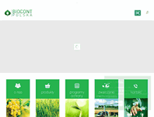 Tablet Screenshot of biocont.pl